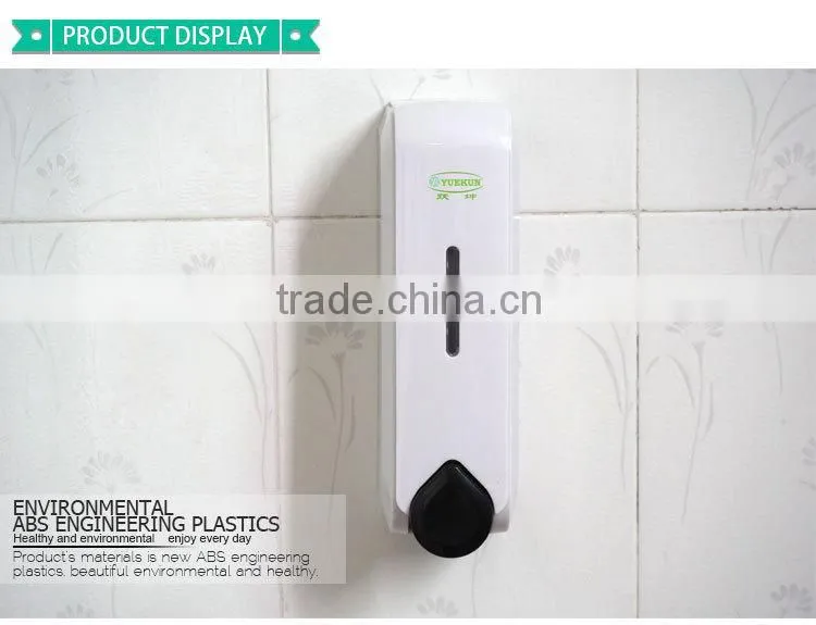 wall mounted hand wash lotion soap dispenser holder 350ml mini sigle manual wash dispenser wholesale soap gel dispenser YK1508