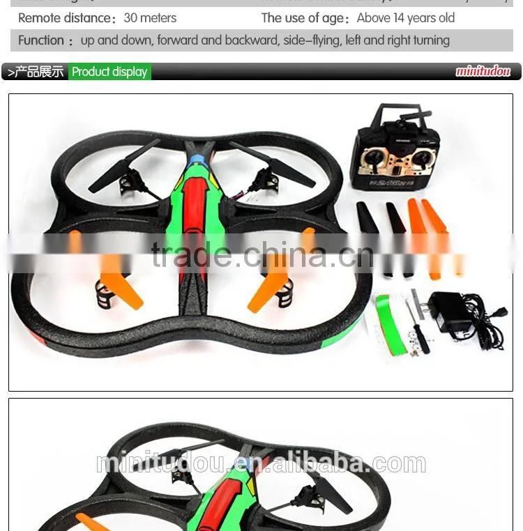 Big quadcopter 60cm X30 rc ufo x30v 2.4G 4ch 4-AXIS RTF EPO foam rc Quadcopter