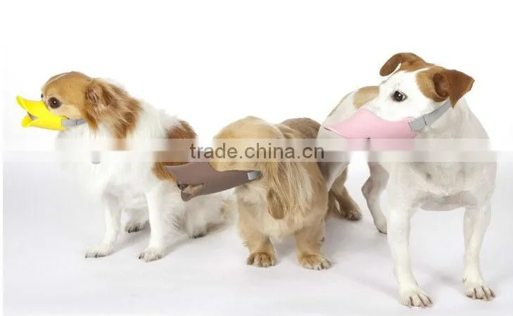 Wholesale 100% food grade silicone fashionable dog muzzle