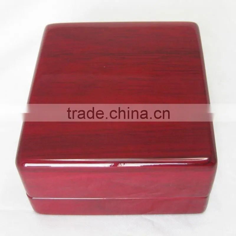 W1480P Whosale Pendant Jewelry Wooden Box High Glossy With Velvet lined
