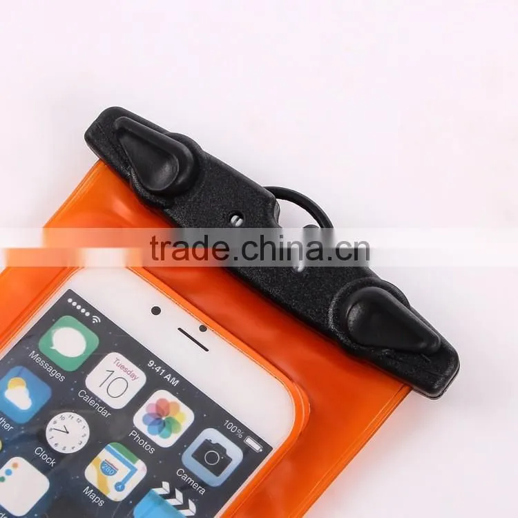 Waterproof floating cases orange color