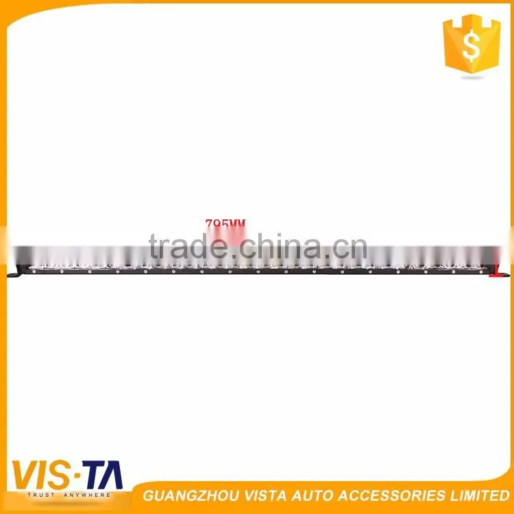 Super slim waterproof curved led off road led light bar