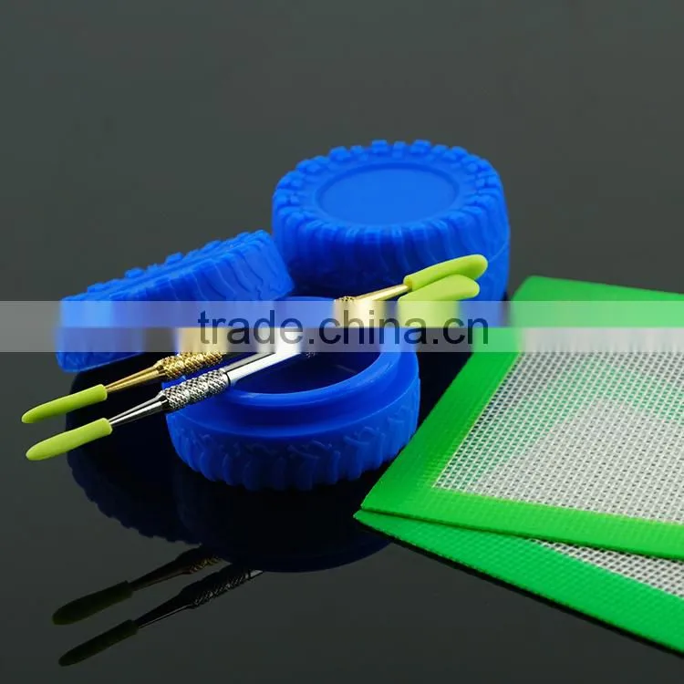 2015 best quality silicone weed jar wax/oil containers fashion wax jar from RHS
