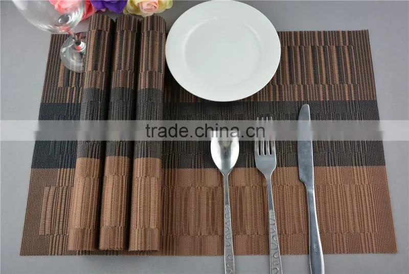 PVC insulation kitchen placemat table decoration washed clean breakfast lunch dinner