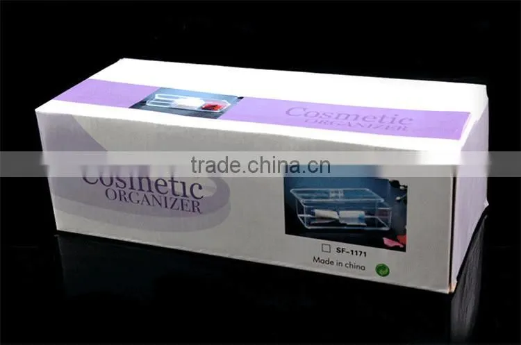 offer high quality transparant acrylic cosmetic organizer