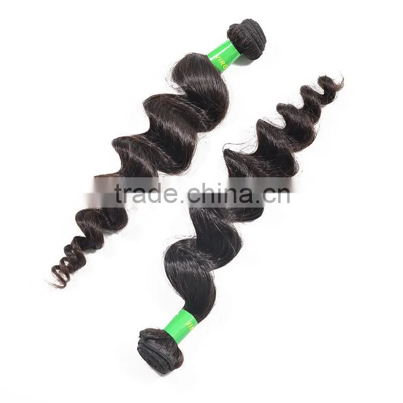 Virgin Human Hair Extensions American Dealer Indian Hair