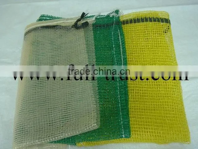 Fruits netting bag with drawstring