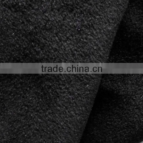 2015 New Fashion Cheap Polyester Plain Dyed Soft Velour Fabric For Upholstery And Garment