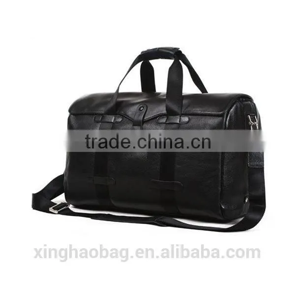 Leather travel handbag for men travel luggage bags traveling bag