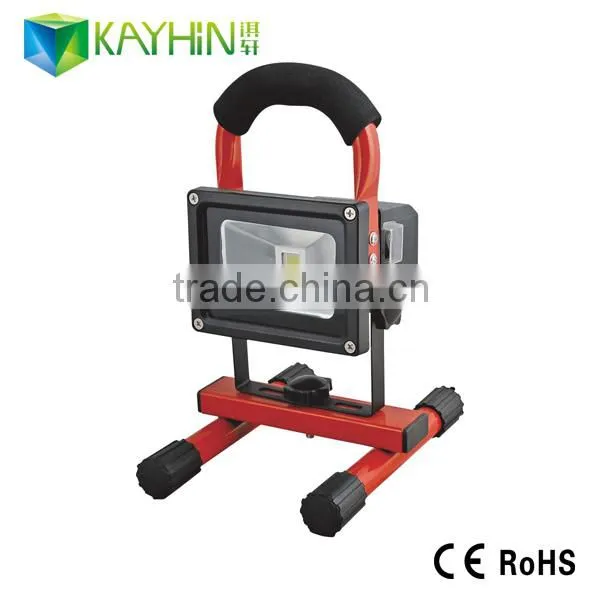 long-time high power Led Rechargeable Floodlight 10W Emergency led light led rechargeable flood light floodlights for Trip