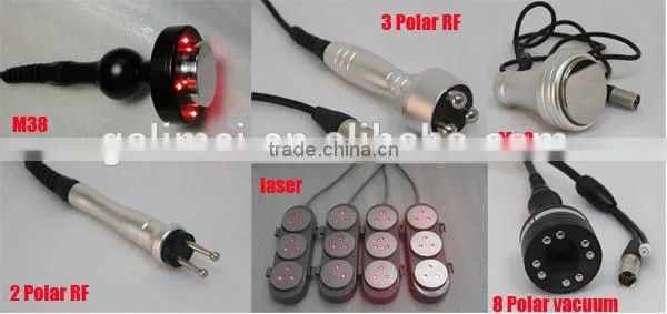 Multifunction vacuum rf laser system/best ultrasound cavitation weight loss machine
