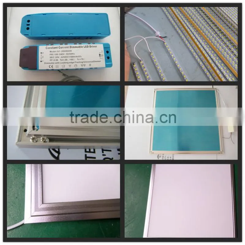 High Brightness square 600x600 led light panel