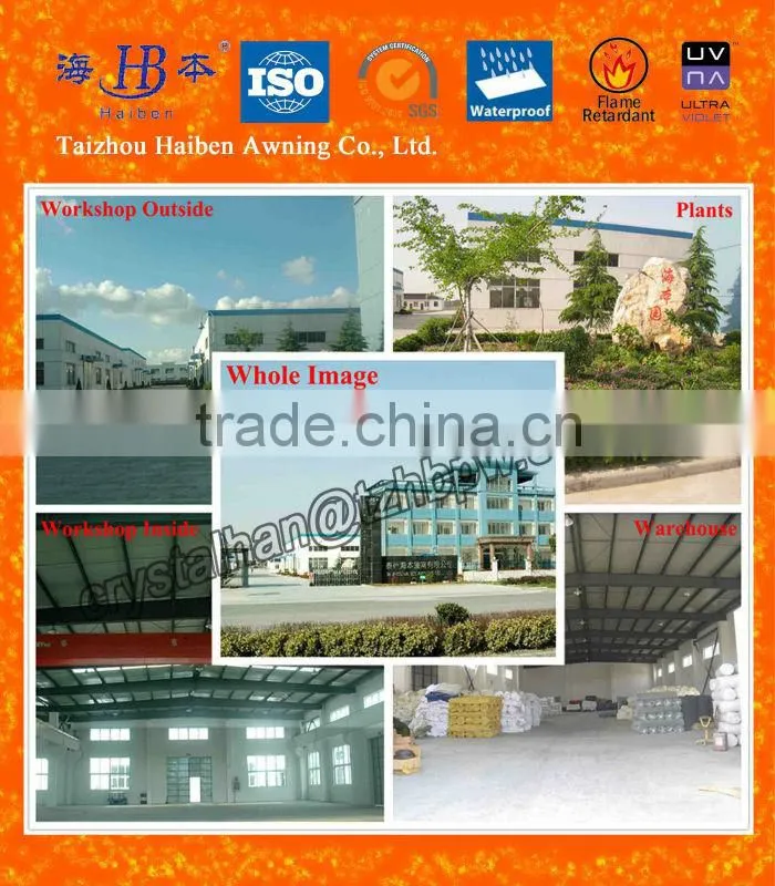 PVC coated vinyl fabric