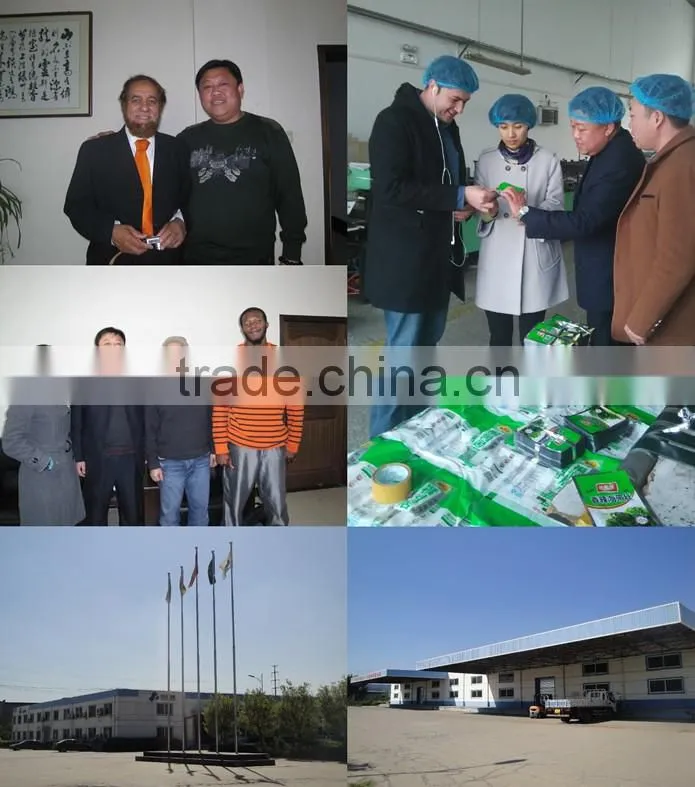 Aluminum foil laminated material frozen sea food packaging plastic roll film