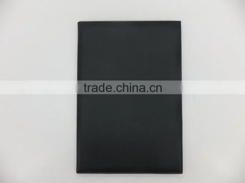 Unique Fashion A4 PU Leather Menu Cover With PP Pages