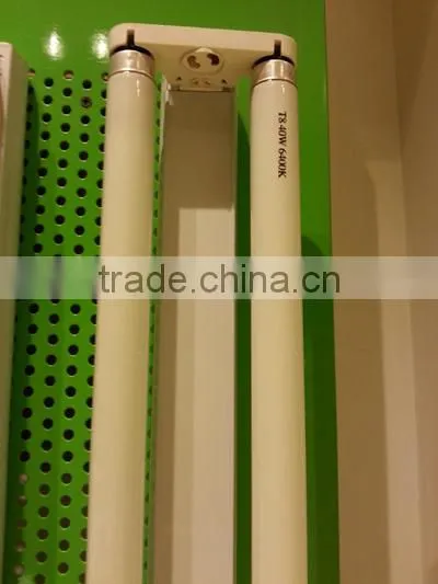 long life span low watt start up spray light fixture 20W America style double tubes ultra-quiet inductance fixture
