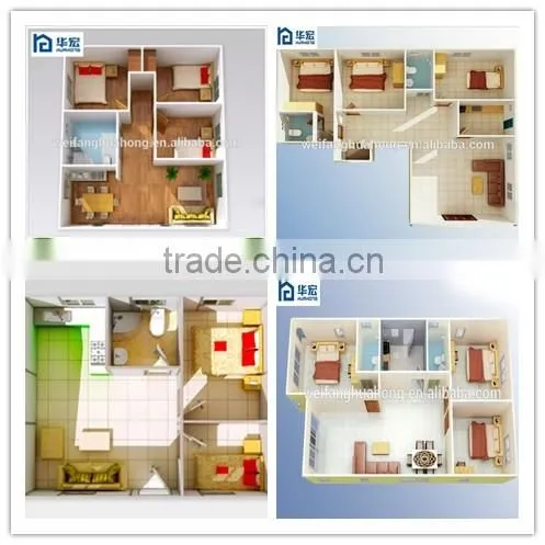 Well designed sandwich panel prefabricated meeting room office