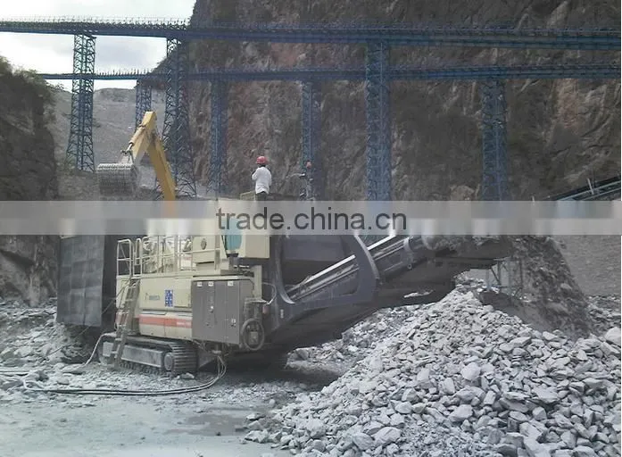 50T/H Stone Crusher Station with PE400X600 Jaw Crusher