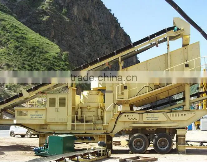 50T/H Stone Crusher Station with PE400X600 Jaw Crusher
