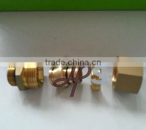 Brass Straight female