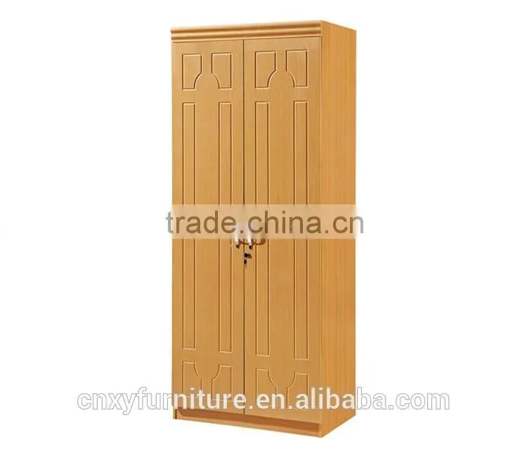 China modern cheap 2 3 4 door mdf wardrobe almirah cabinet wood clothes closet in bedroom