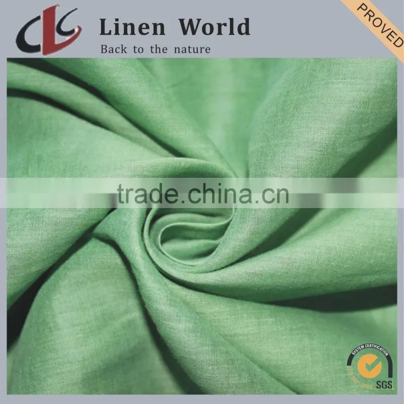 60GSM Plain Dyed Ramie Cotton blend Fabric