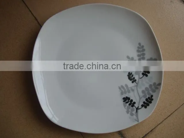 Peru marekt ceramic dishes plate , platos de porcelana placa , dish plate wholesale