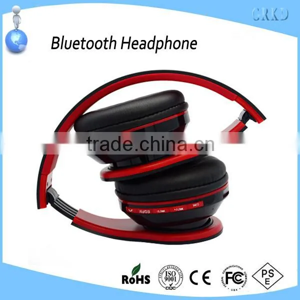 2015 high quality earmuff bluetooth headphone
