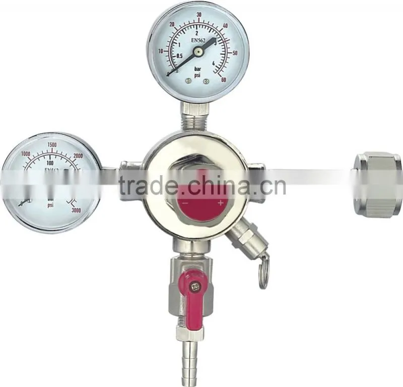 Beverage industry co2 pressure regulator