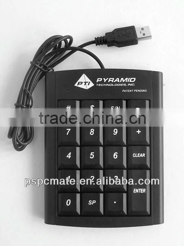Cheapest numeric keyboard with retractable cord