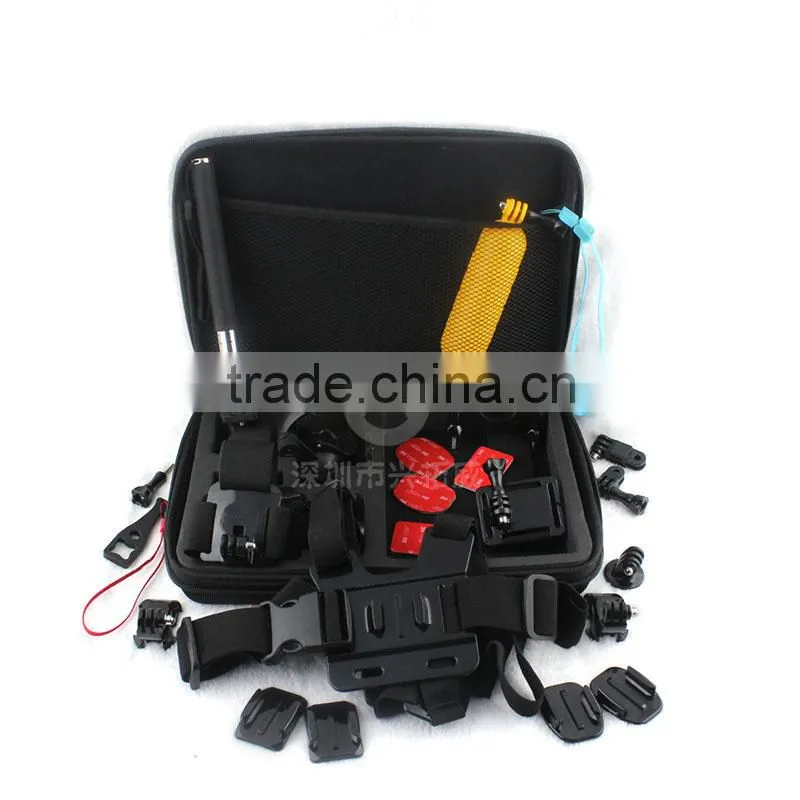 25-in-1 GoPro accessory kit for Gopro Hero 2/3/3+/4/4 Session