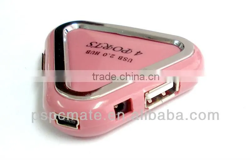 triangle usb hub 4 port usb hub as promotional gifts 2013