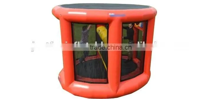 interesting inflatable bungee trampoline volleyball, interactive games for adults