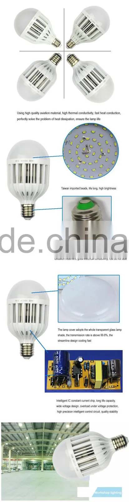 LED Residential Lighting 120w Led High Bay light Industrial Lights