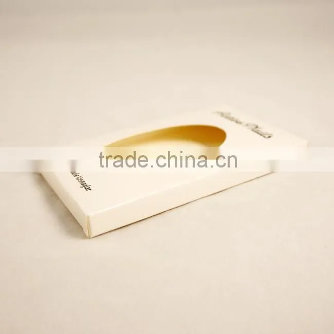 Custom cheap paper box with oval window