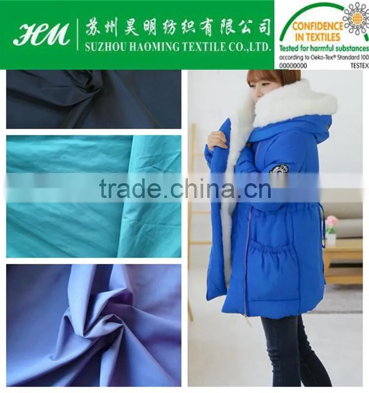 ECO-TEX 75D imitation memory fabric with PA coating