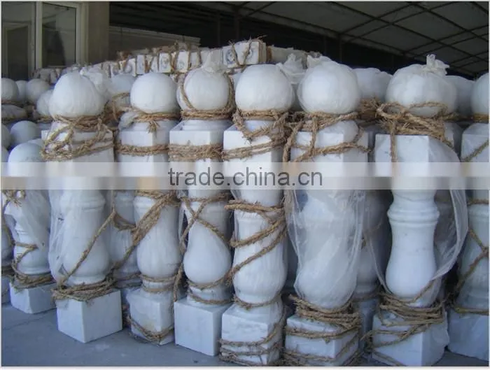 standard white granite baluster for balcony