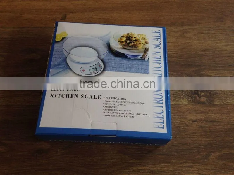 Electronic Kitchen Scale LOT-C03 Orange