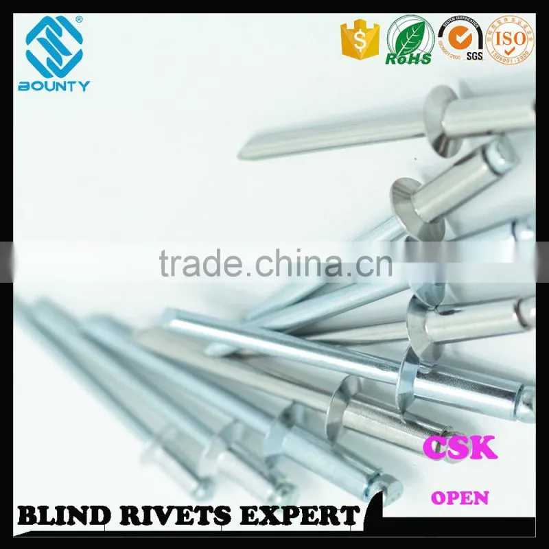 factory 120 degree csk head blind rivets