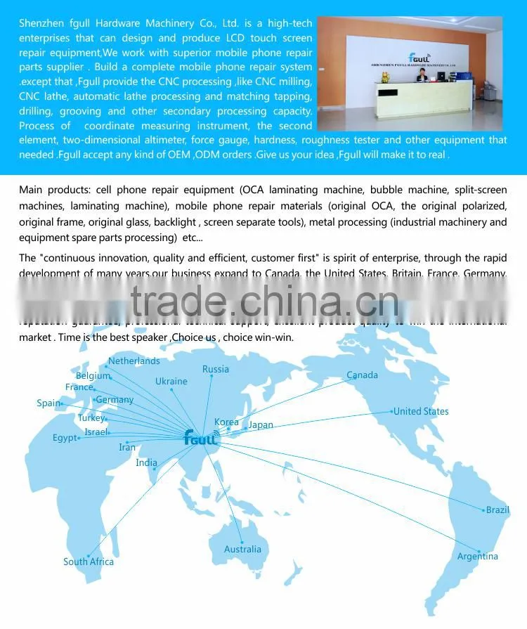 OCA Vacuum Laminating Machine Toch Screen Refurbish OCA Laminator LCD Lamination Machine For iPhone Samsung Mobile Phone Repair