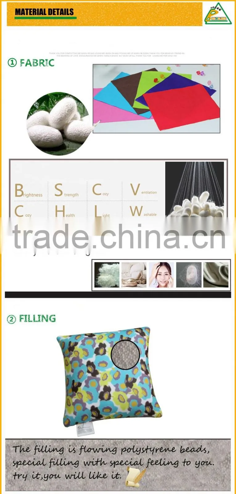 Polyester,Spandex Sleeping Cushion,Home Textile Cushion