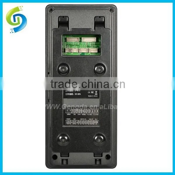 RS485 TCP/IP Output Attendance Time Card Recorder with Fingerprint and Multi-language LCD Display