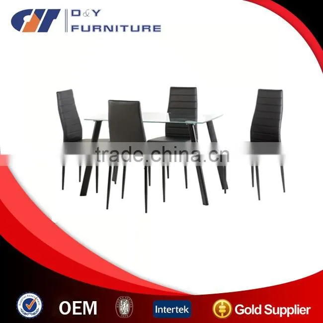 Hot Sale Dining Room Furniture Set 1 Table with 4 Chairs