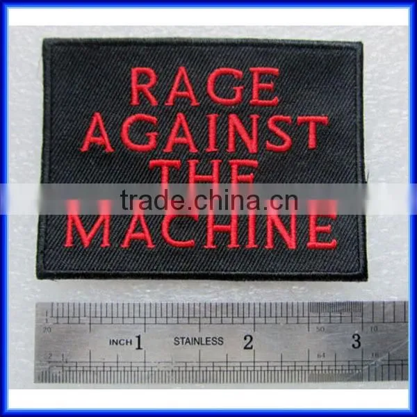 Hot Sales iron on sew applique children embroidery patch, Christmas gift children embroidery applique patches