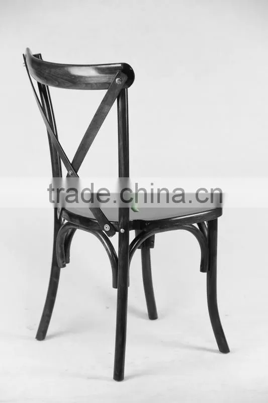 China Wholsale Wood Napoleon Cross Back Chairs