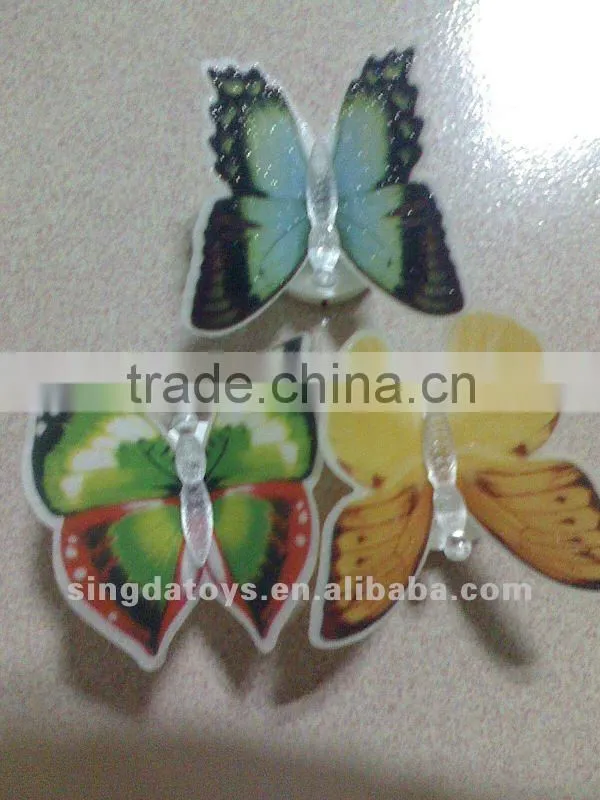 The beauty fibre with seven flash butterfly magnet