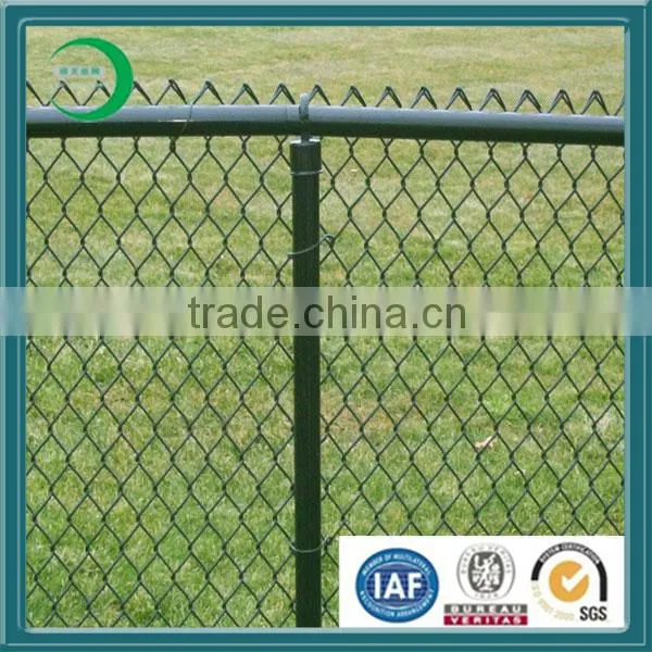 Hot Dipped Galvanized Steel Temporary chain link Fence around building site