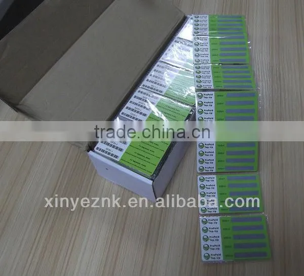 lottery scratch card printing