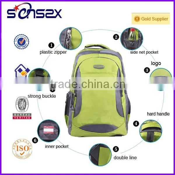promotional China supplier school backpack bag