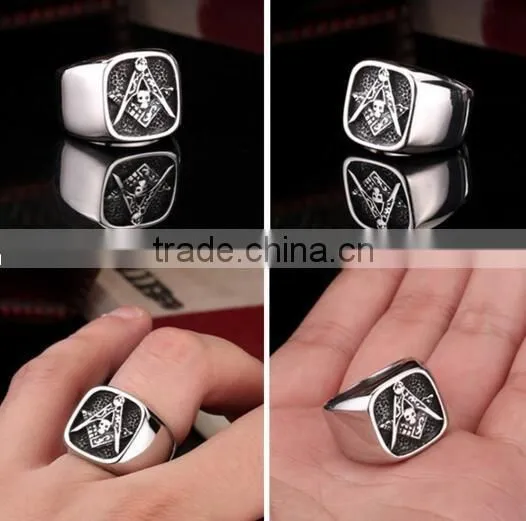 NEW gold masonic wedding rings wholesale